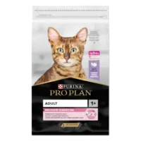 Pro Plan Delicate для кошек с чувствительным пищеварением с индейкой, 1,5 кг