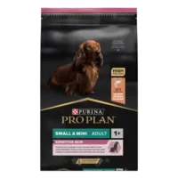 Pro Plan Adult Small & Mini Sensitive Skin для взрослых собак мелких пород с чувствительной кожей с лососем, 7 кг