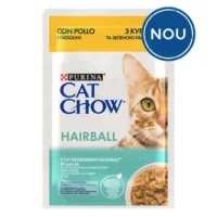 Cat Chow Hairball Control с курицей и зелёной фасолью, 85 г