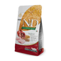 Farmina N&D Ancestral Grain Cat с курицей, гранатом и полбой, сухой корм для взрослых кошек, 1,5 кг