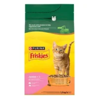 Friskies Junior для котят с курицей, молоком и овощами, 1,5 кг