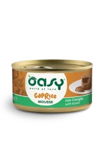 Oasy Caprice Mousse, iepure, 85 g