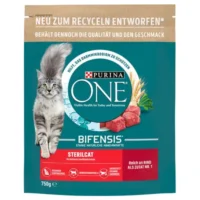 Purina ONE Sterile для стерилизованных кошек с говядиной и пшеницей, 800 г