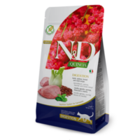 Farmina N&D Quinoa Digestion Cat с ягнёнком и киноа для пищеварения, сухой корм для взрослых кошек, 1,5 кг