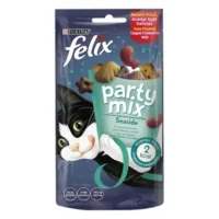 Felix Party Mix Ocean Mix лакомства для кошек, 60 г