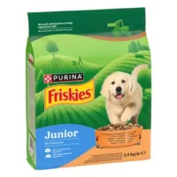 Friskies Junior для щенков с курицей, молоком и овощами, 2,4 кг