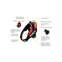 Beeztees Шлейка K9 IDC Powerharness, антрацит