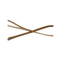Beeztees Поводок кожаный Comfort, коричневый