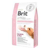 Brit Veterinary Diet Hypoallergenic, лосось и горох