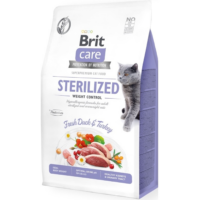 Brit Care Cat Grain-Free Sterilized and weight control
