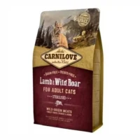 Carnilove Cat Sterilised Lamb & Wild Boar