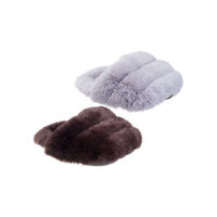 Ferplast Лежак из хлопка Slipper, коричнево-серый