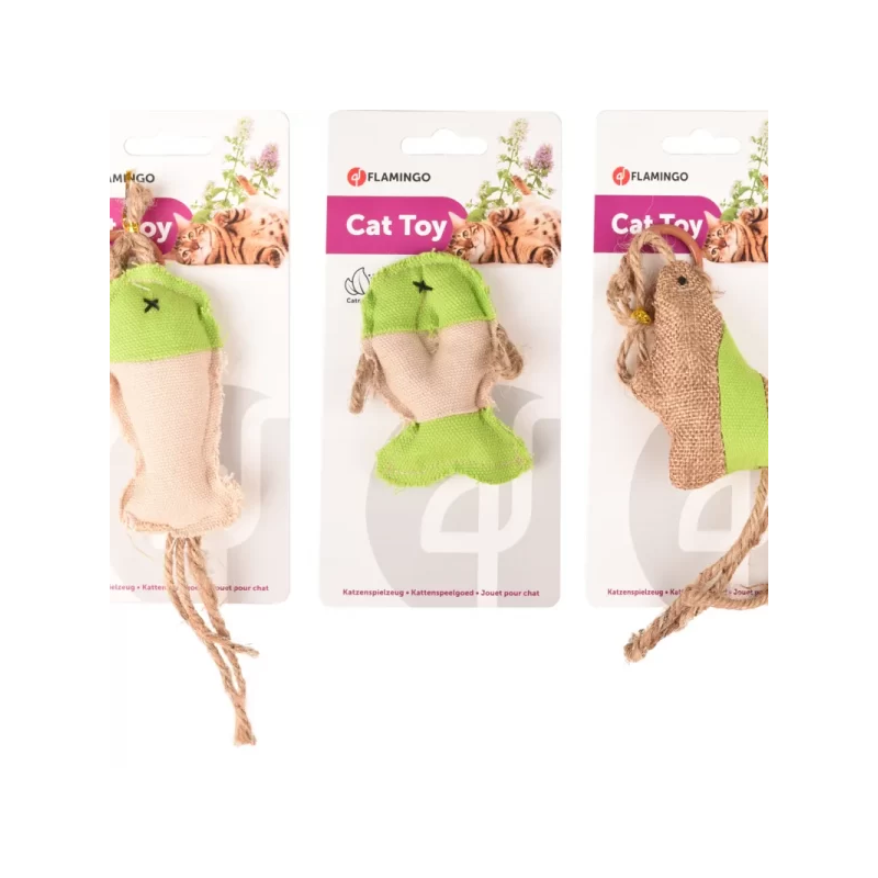 Flamingo Игрушка для кошек Nature Toy Mix