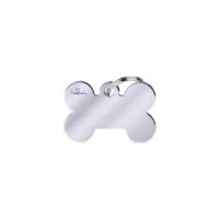 Адресник Big Bone Chrome Plated Brass