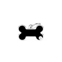 Медальон Bone Logo, чёрный
