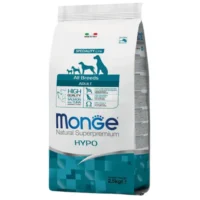 Monge Dog All Breed Adult Hypoallergenic, лосось с тунцом, 2,5 кг