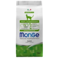 Monge Cat Adult, кролик, 1,5 кг