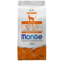 Monge Cat Sterilised, утка, 1,5 кг