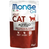 Monge Cat Grill Mix Box Adult, кролик с ягнёнком, 85 г