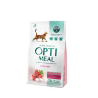 Optimeal Adult для взрослых кошек с телятиной, 700 г