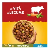 Pedigree Adult pentru câinii adulți de talie medie și mare cu vita și legume, 500g