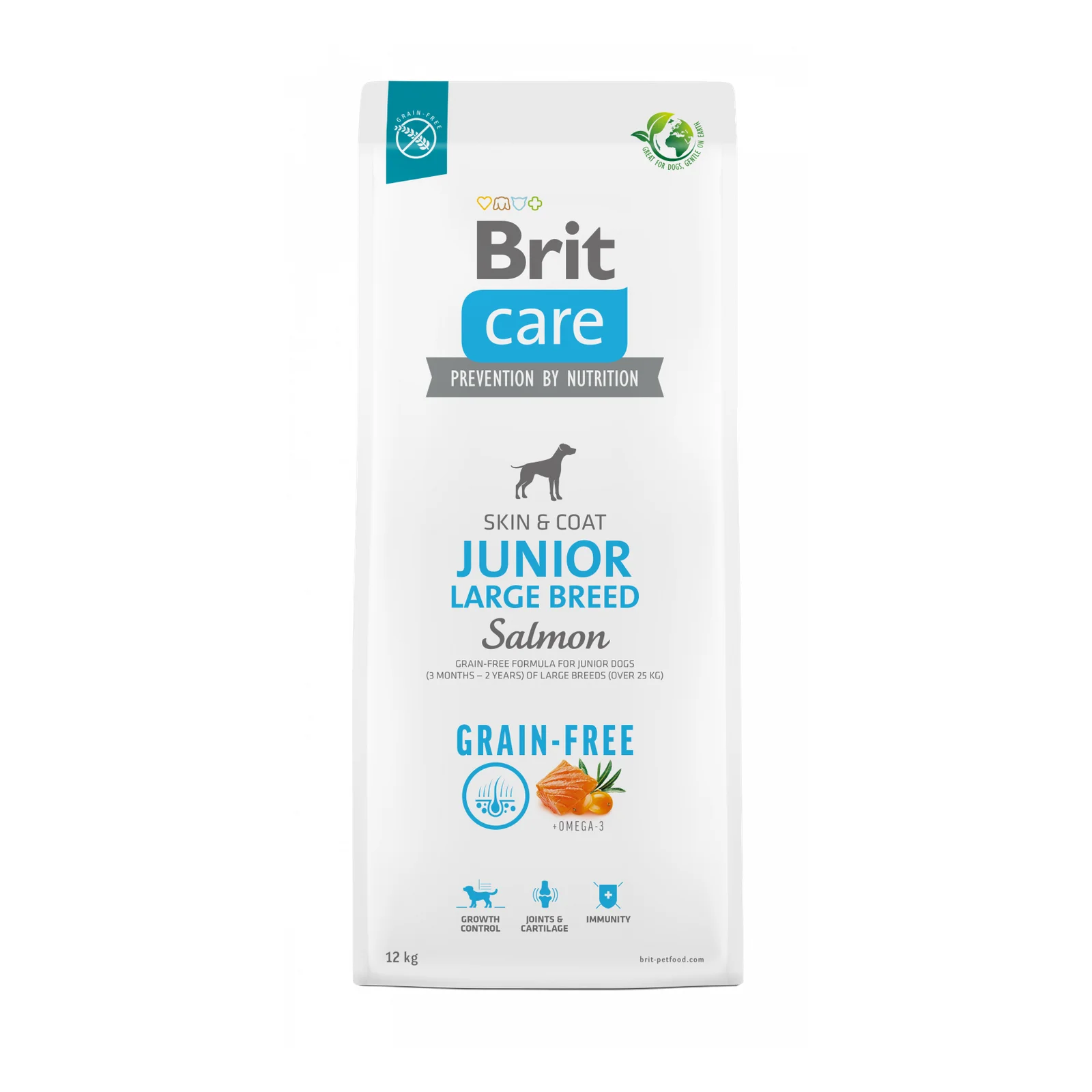 Brit Care Grain-free Junior Large Breed Salmon, Potato