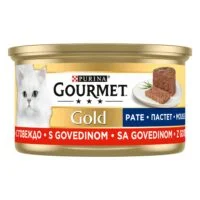 Gourmet Gold паштет для кошек с говядина, 85 г