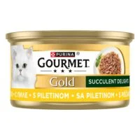Gourmet Gold Succulent Delights кусочки в желе с курица, 85 г