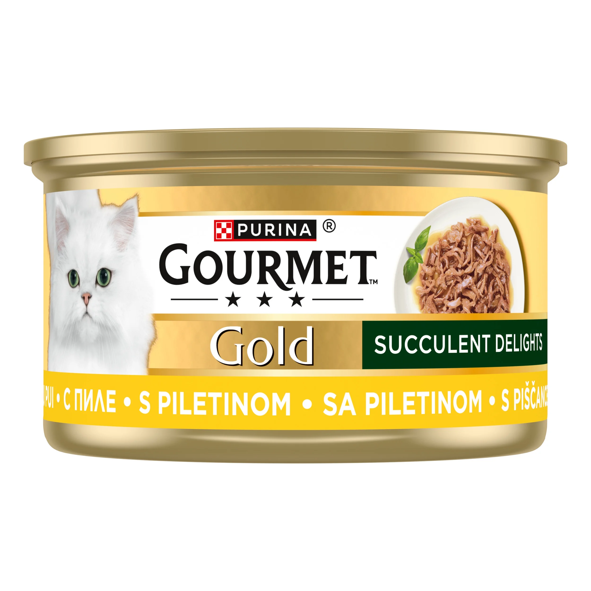Gourmet Gold Succulent Delights кусочки в желе с курица, 85 г