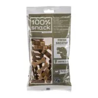 Ferplast 100% Snack Cookie Bone Ascophyllum, biscuiți dentari în formă de os pentru câini, 150 g