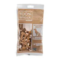 Ferplast 100% Snack Cookie Bone Euglena, biscuiți dentari în formă de os pentru câini, 150 g