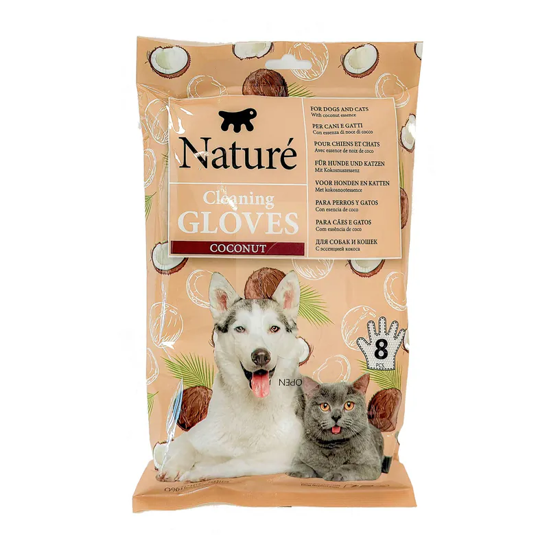Перчатка для вычёсывания шерсти Nature Glove