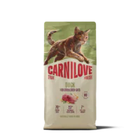 Carnilove Cat True Fresh Sterilised, утка, 2 кг