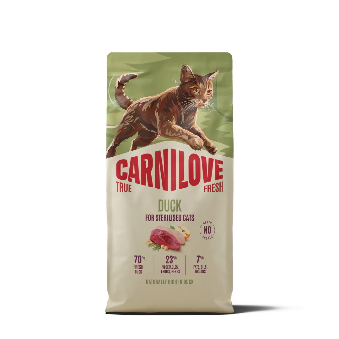 Carnilove Cat True Fresh Sterilised, утка, 2 кг