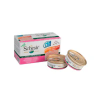Schesir C&B, курица с ветчиной, 6×50 г