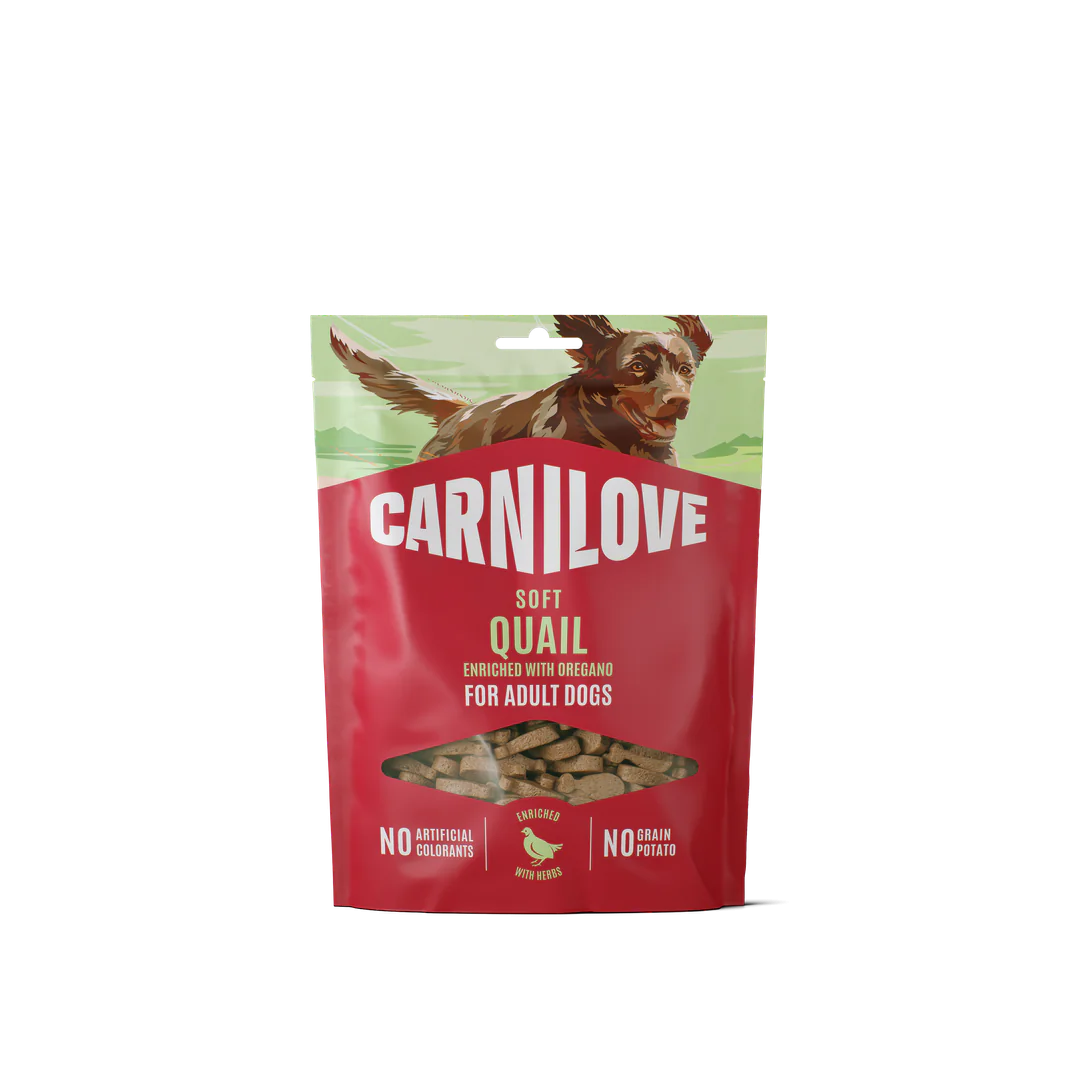 Carnilove Soft Snack, лакомство для собак, перепёлка с орегано, 200 г