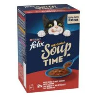 Felix суп для кошек с говядиной, 48 г