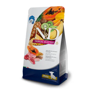 Farmina N&D Tropical Dog для щенков с ягнёнком и тропическими фруктами, сухой корм для щенков, 1,5 кг
