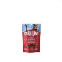 Carnilove Crunchy Snack, лакомство для кошек, лосось с кошачьей мятой, 50 г
