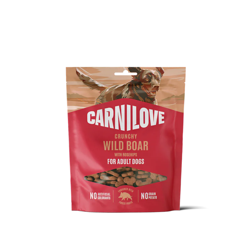 Carnilove Crunchy Snack Wild Boar with Raspberries
