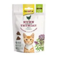 Gimcat Crunchy Snack с курицей и сыром, хрустящее лакомство для кошек, 50 г