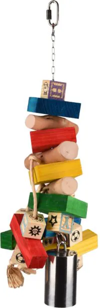 Flamingo Rainbow Bell Multi