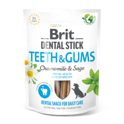 Brit Dental Stick Teeth, лакомство для собак, зубные палочки, 251 г
