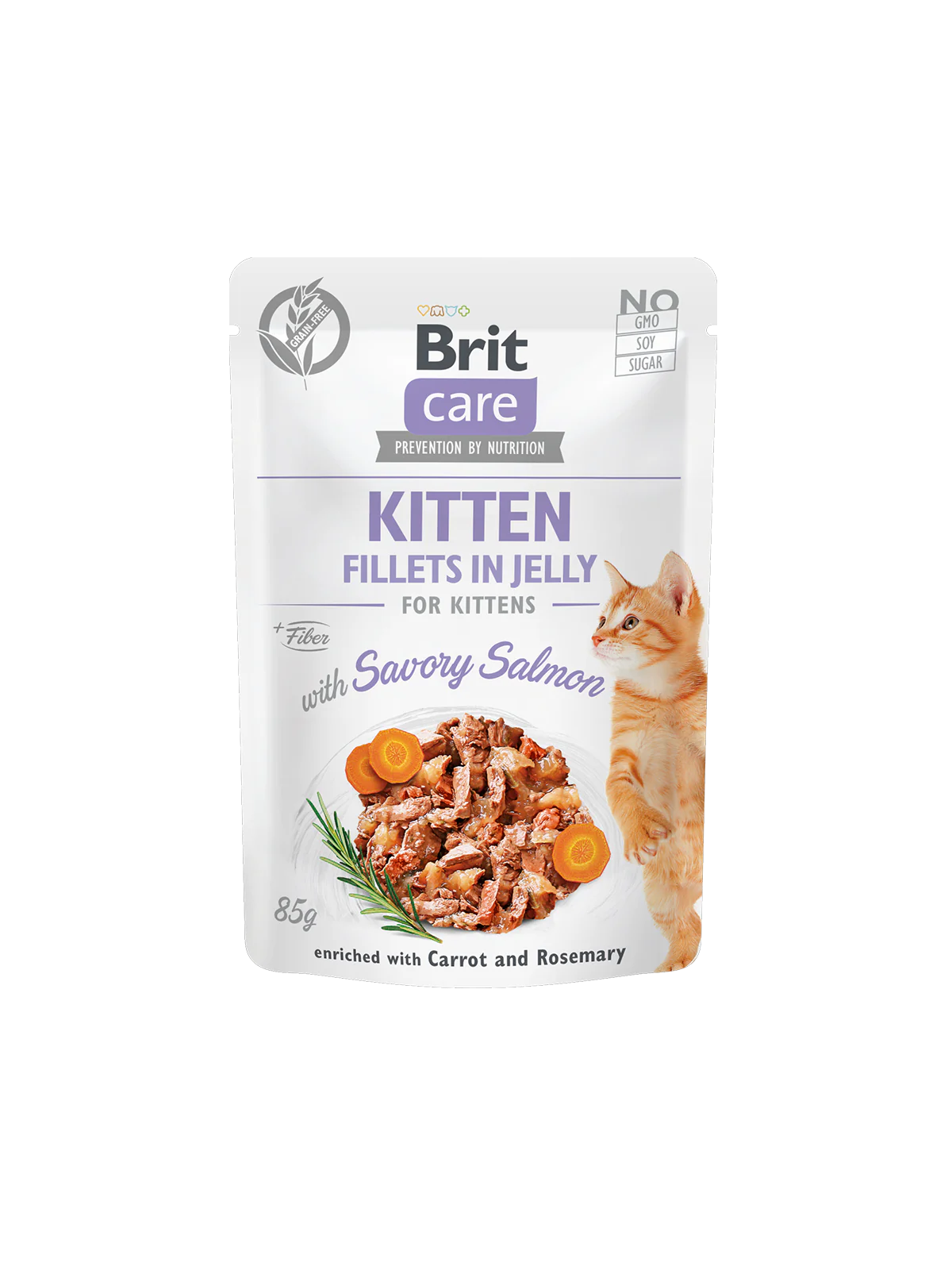 Brit Care Cat Kitten Salmon in Jelly
