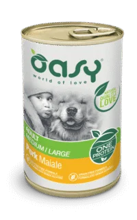 Oasy One Protein Adult Medium/Large, miel, 400 g