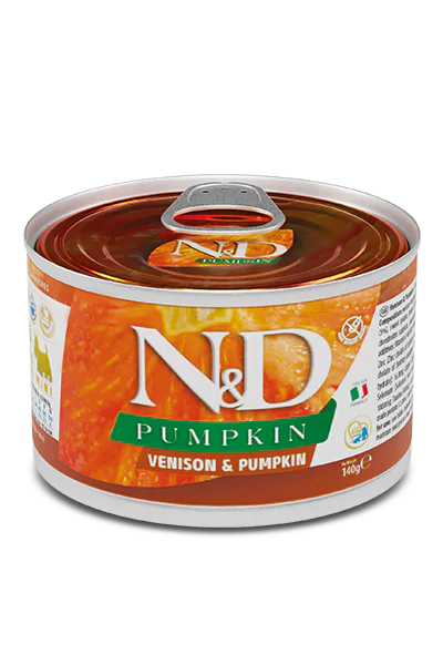 Farmina N&D Pumpkin, vânat, 140 g