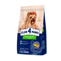 Club 4 Paws Adult Small Breeds с курицей — сухой корм для взрослых собак мелких пород