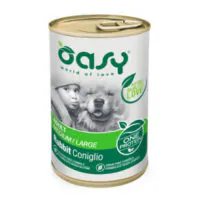 Oasy One Protein Adult Medium/Large, кролик, 400 г