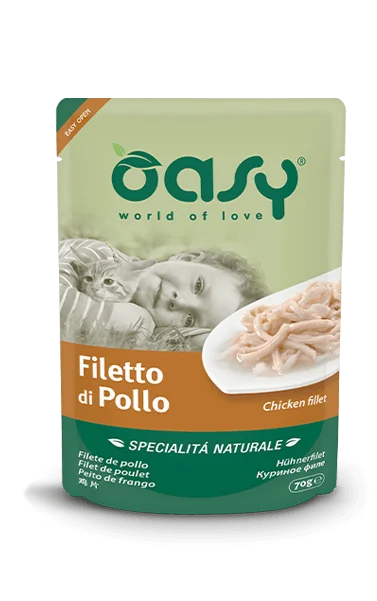 Oasy Natural Range, курица, 70 г
