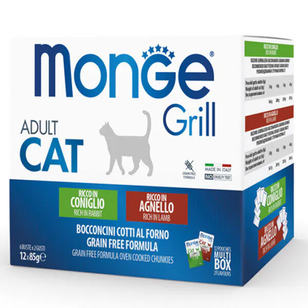 Monge Grill Mix Box Adult Rabbit & Lamb